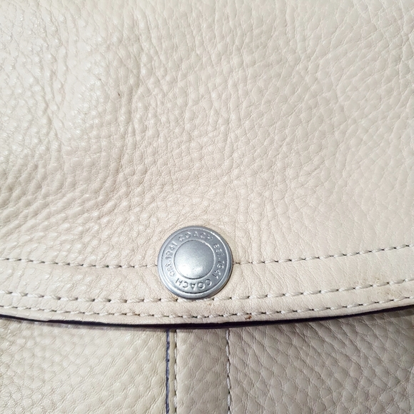 Coach Leather Flap Shoulder Bag - Picture 7 of 12